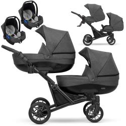 Booster 3in1 Pram For Twins